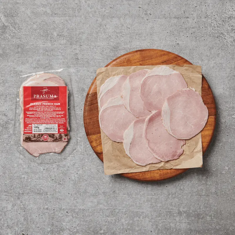 Classic Pork French Ham Pork Smoked Ham Cold Cuts Meatigo